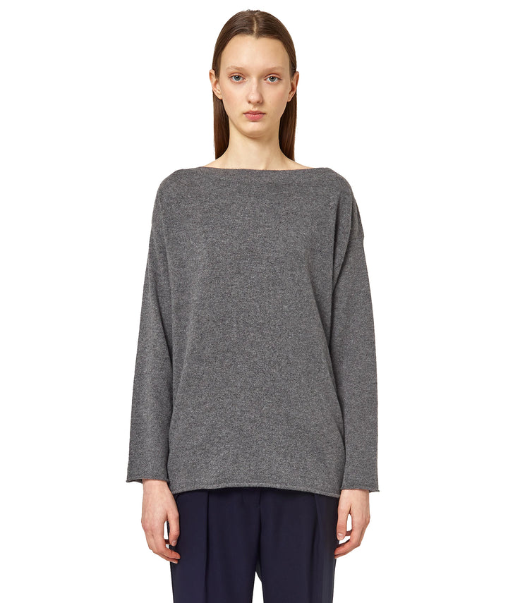 Alpha Studio Sweaters Grey Woman