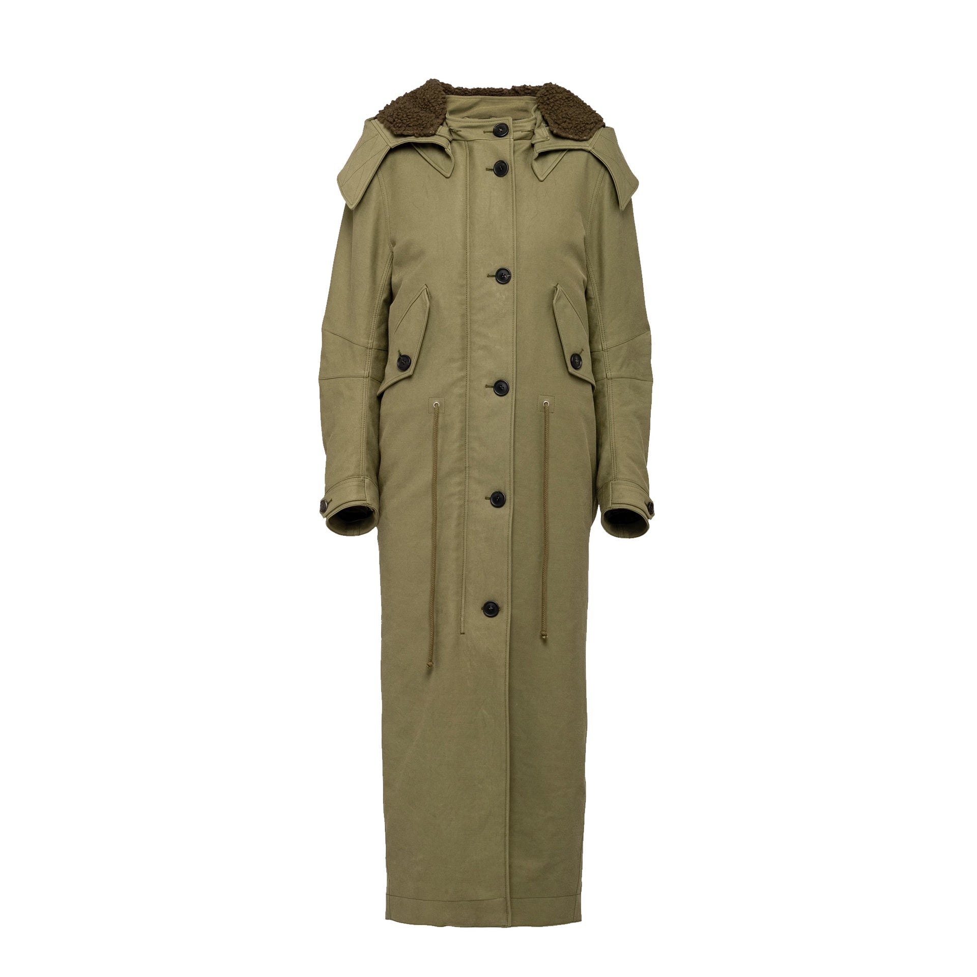 Prada Long Parka Coat – Siebentaschen
