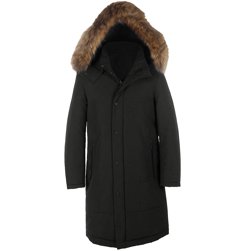 Loro Piana Fabric Jackets Black Man