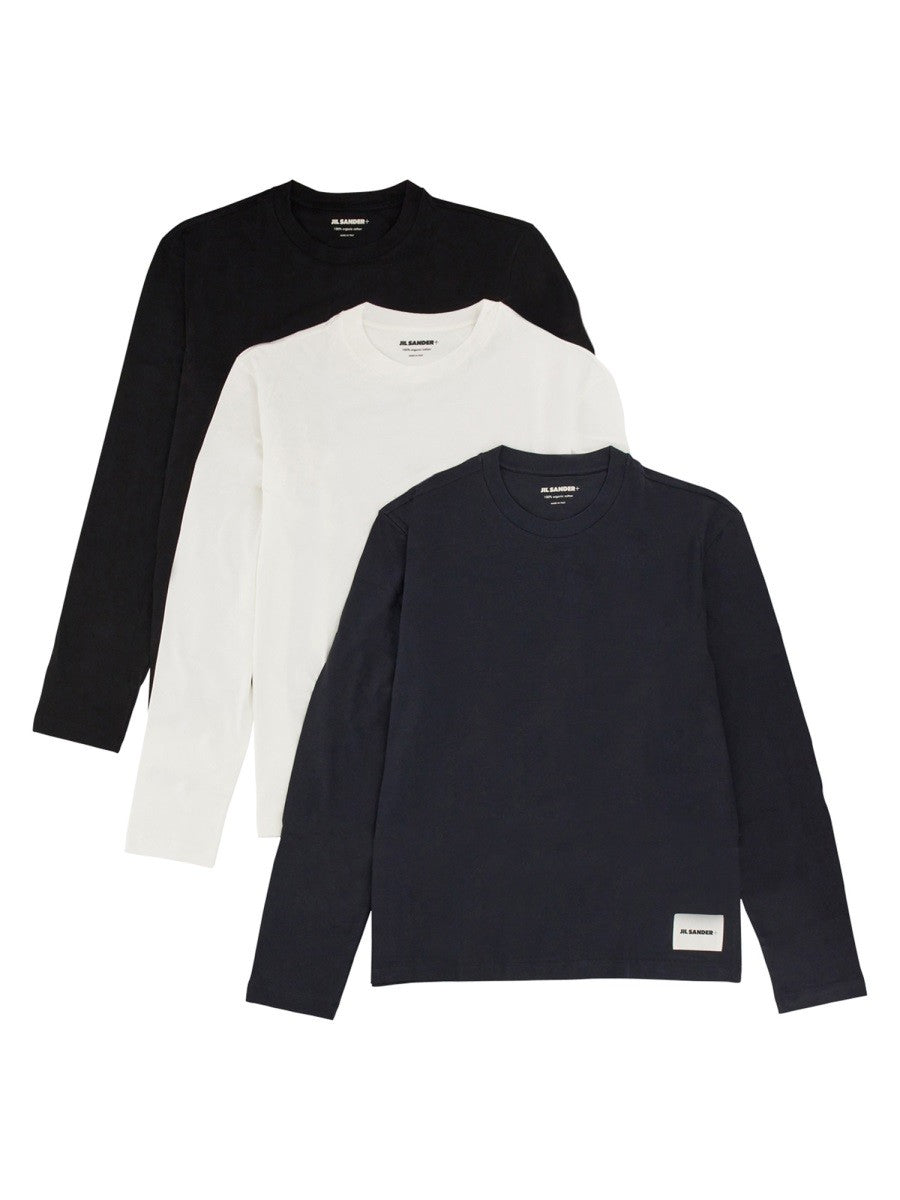 JIL SANDER 3-PACK LONG SLEEVE T-SHIRT