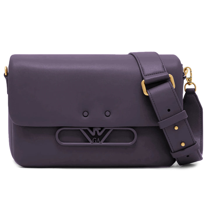 Emporio Armani Crossbody Bags Purple Woman