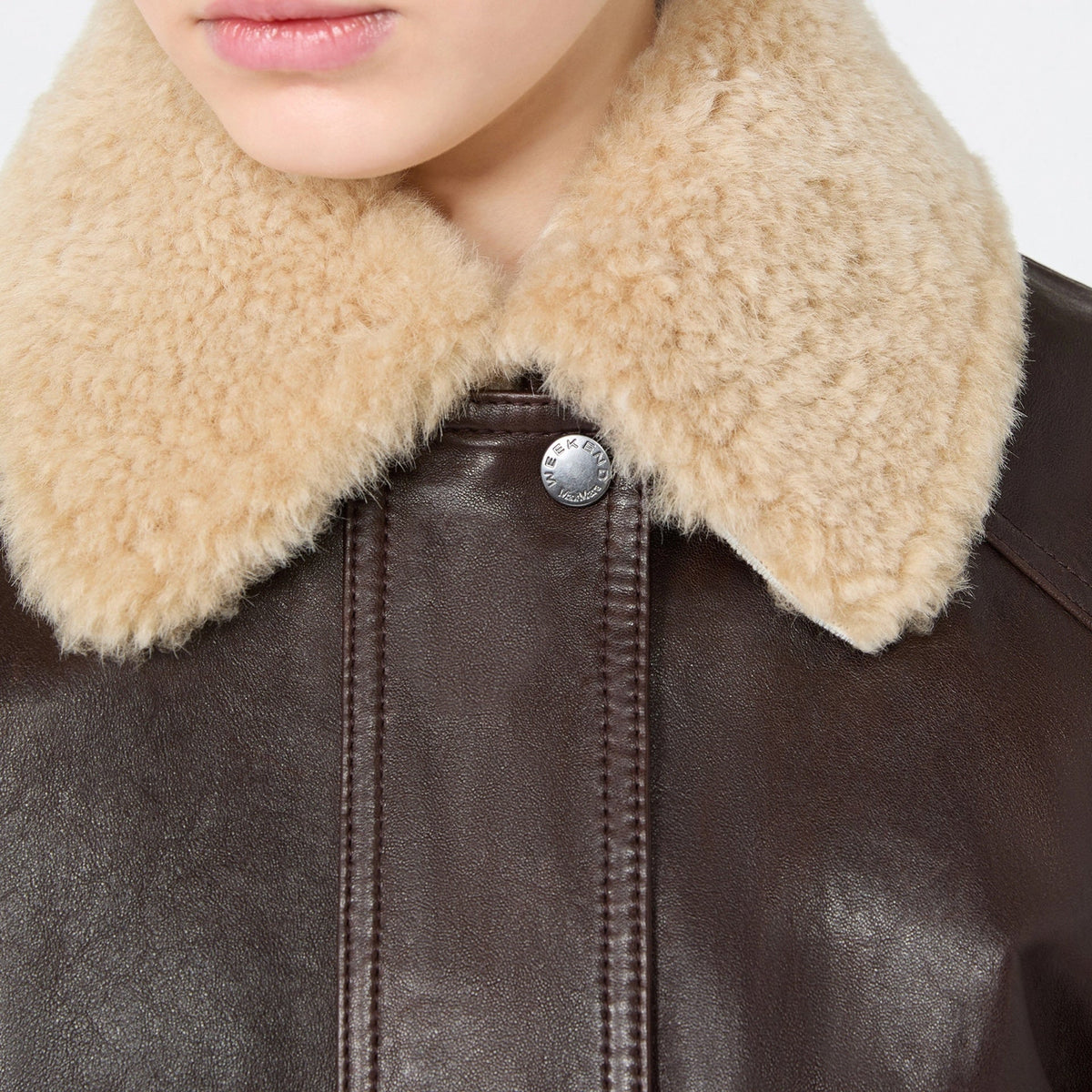 Max Mara Weekend Calata Leather Jacket