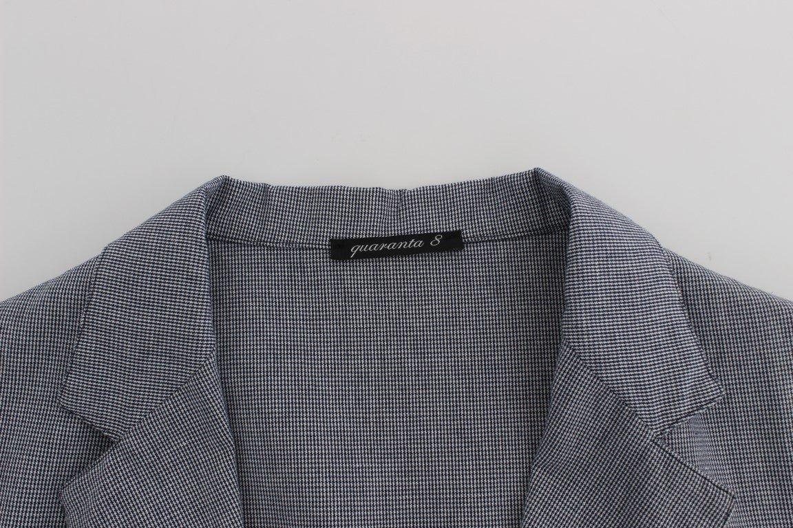 Blazer bleu élégant à double boutonnage Master Coat
