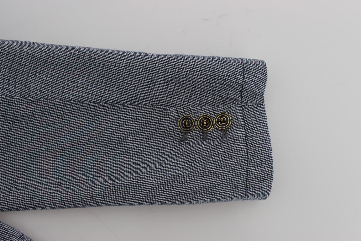 Blazer bleu élégant à double boutonnage Master Coat