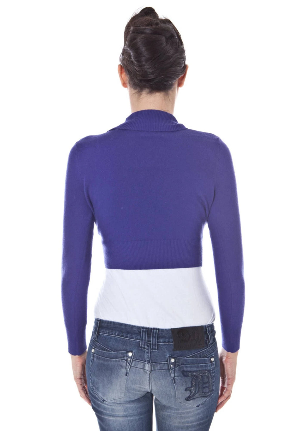 DATCH SHRUG LONG SLEEVES PURPLE WOMAN