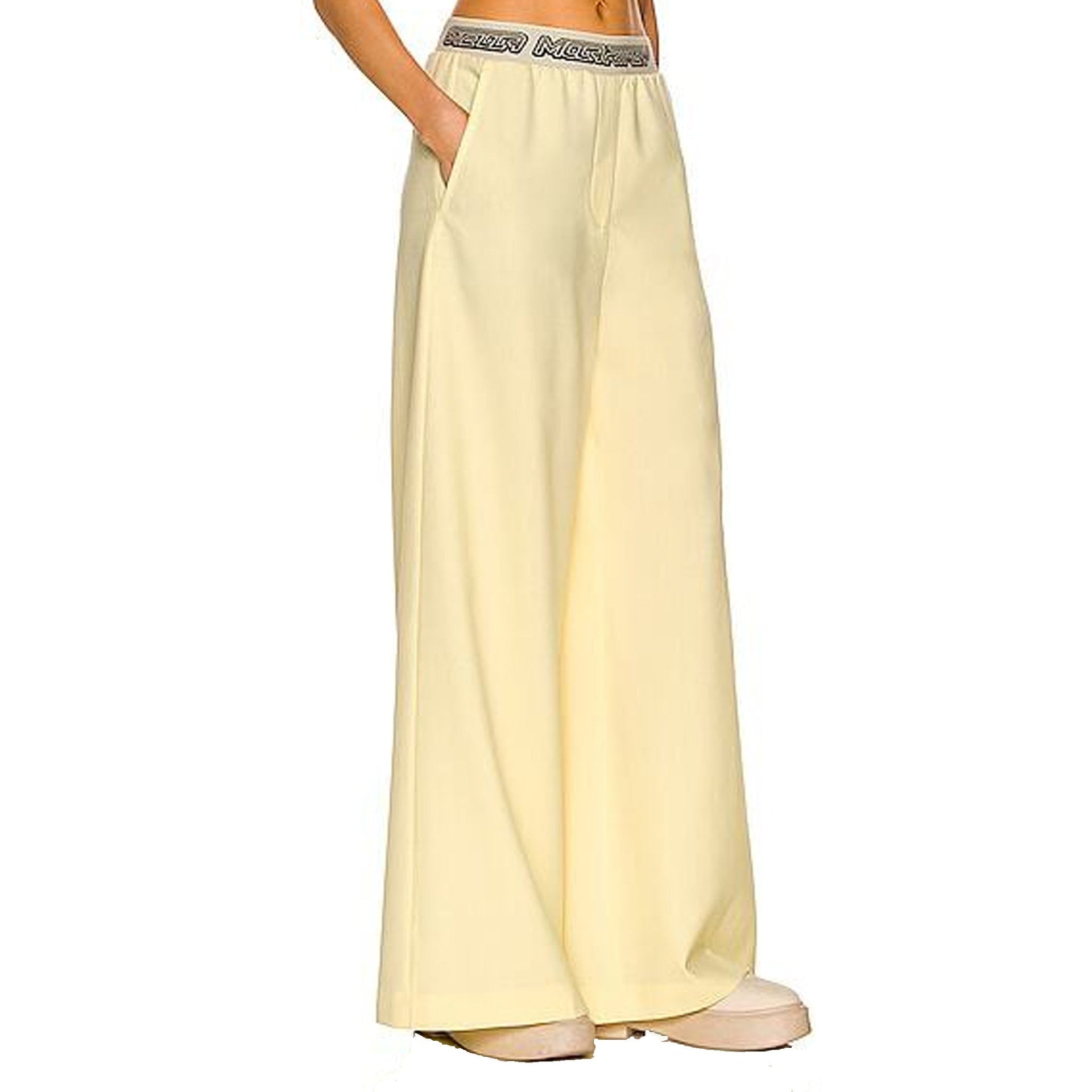 Stella Mccartney Logo Wool Pants