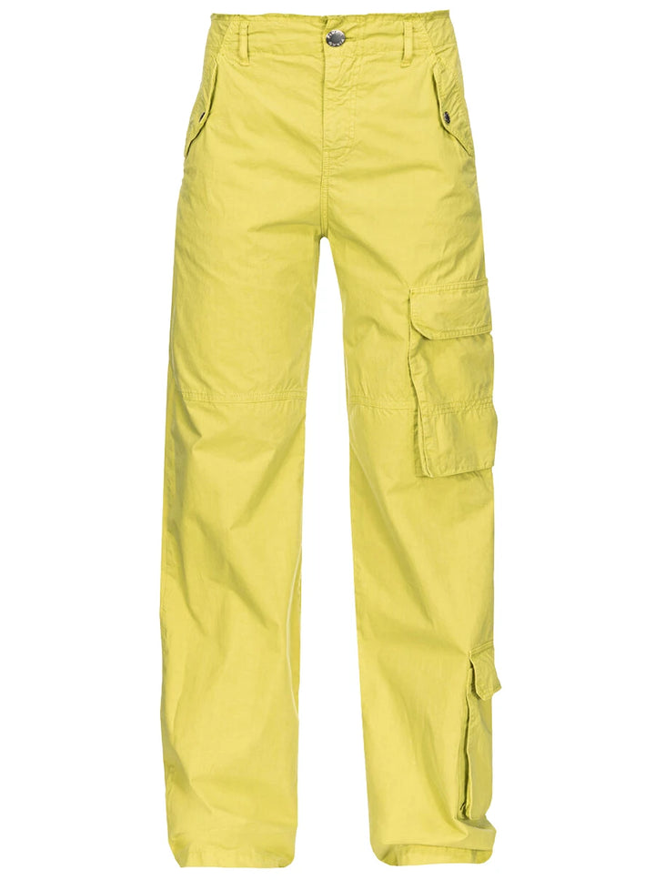 Pinko Trousers Green Woman