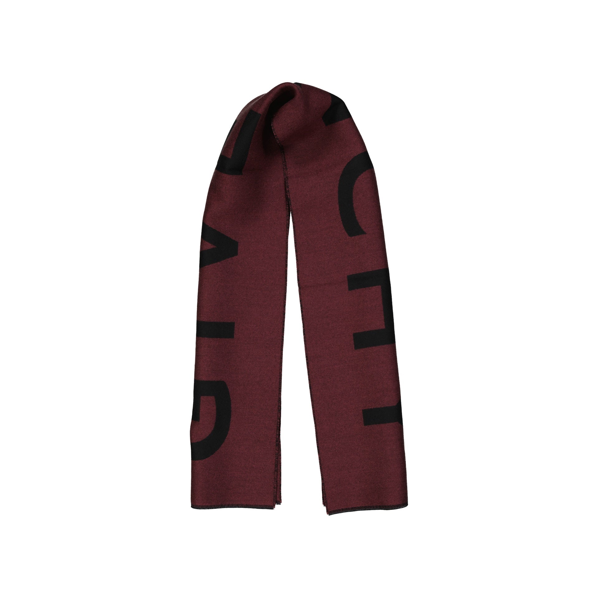 Givenchy Wool Logo Scarf - MEN ACCESSORIES - GIVENCHY - Tluxy New