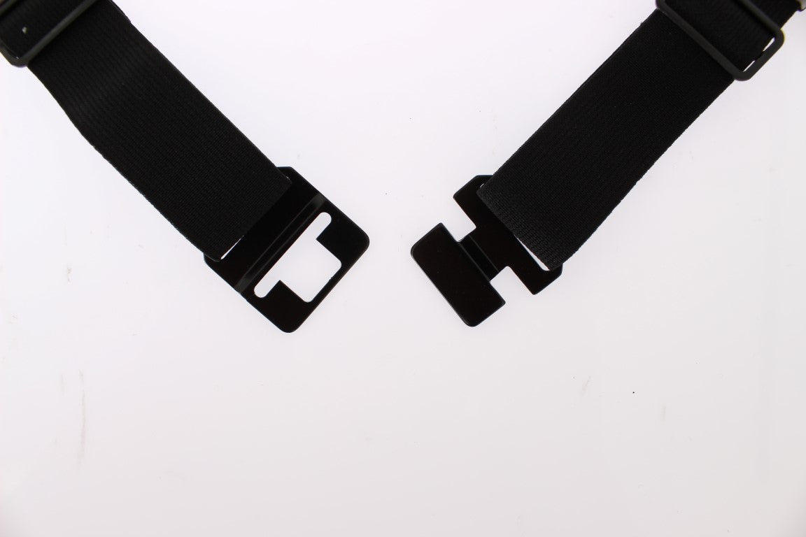 Ceinture élégante en soie argentée Dolce &amp; Gabbana