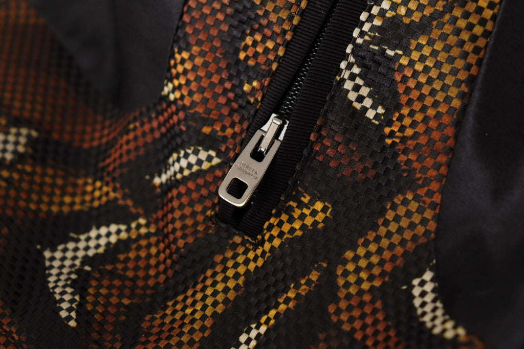 Dolce &amp; Gabbana Elegante braune Blousonjacke