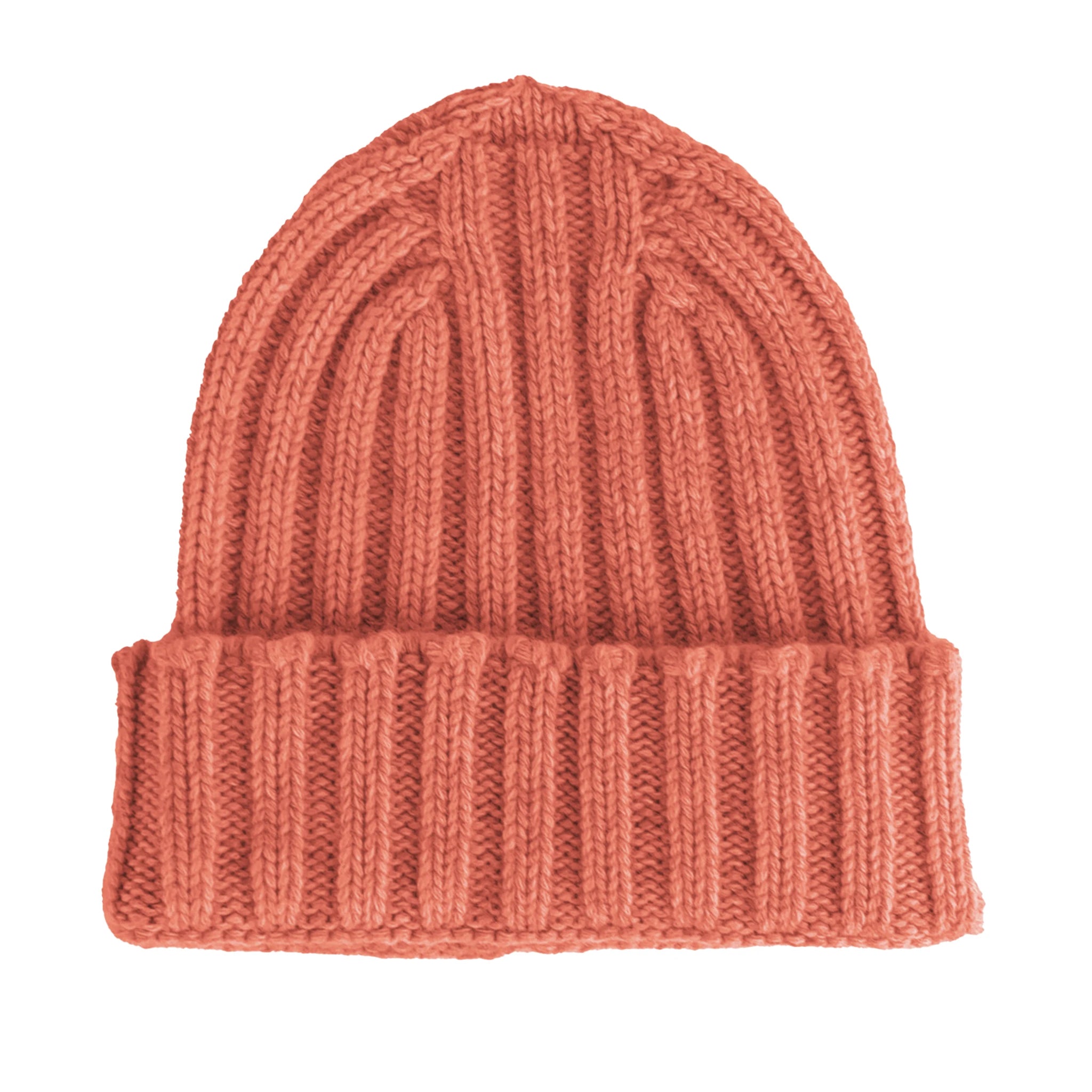 100% Cashmere Caps Pink Unisex