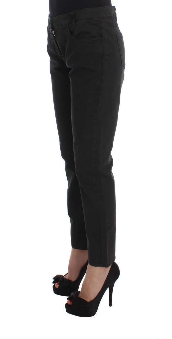 Jean en denim noir coupe classique Costume National Chic