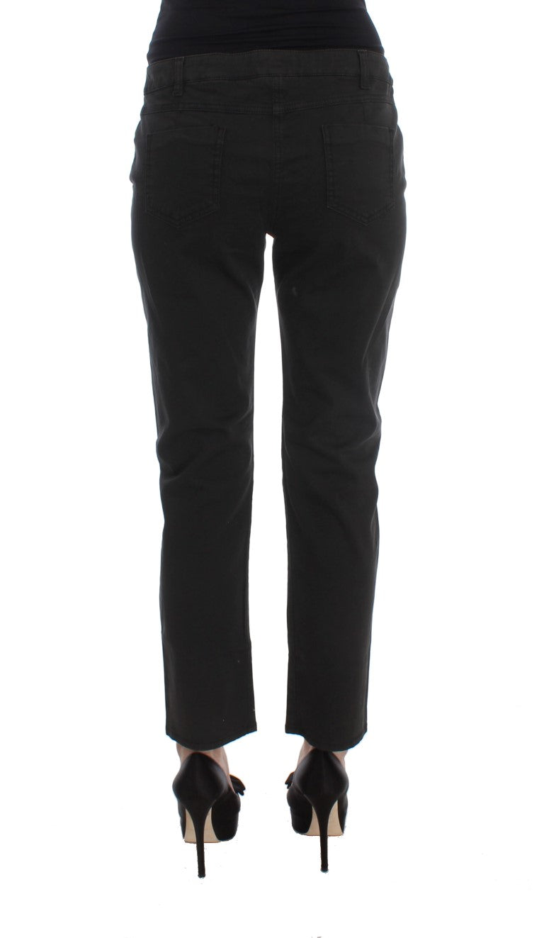 Jean en denim noir coupe classique Costume National Chic