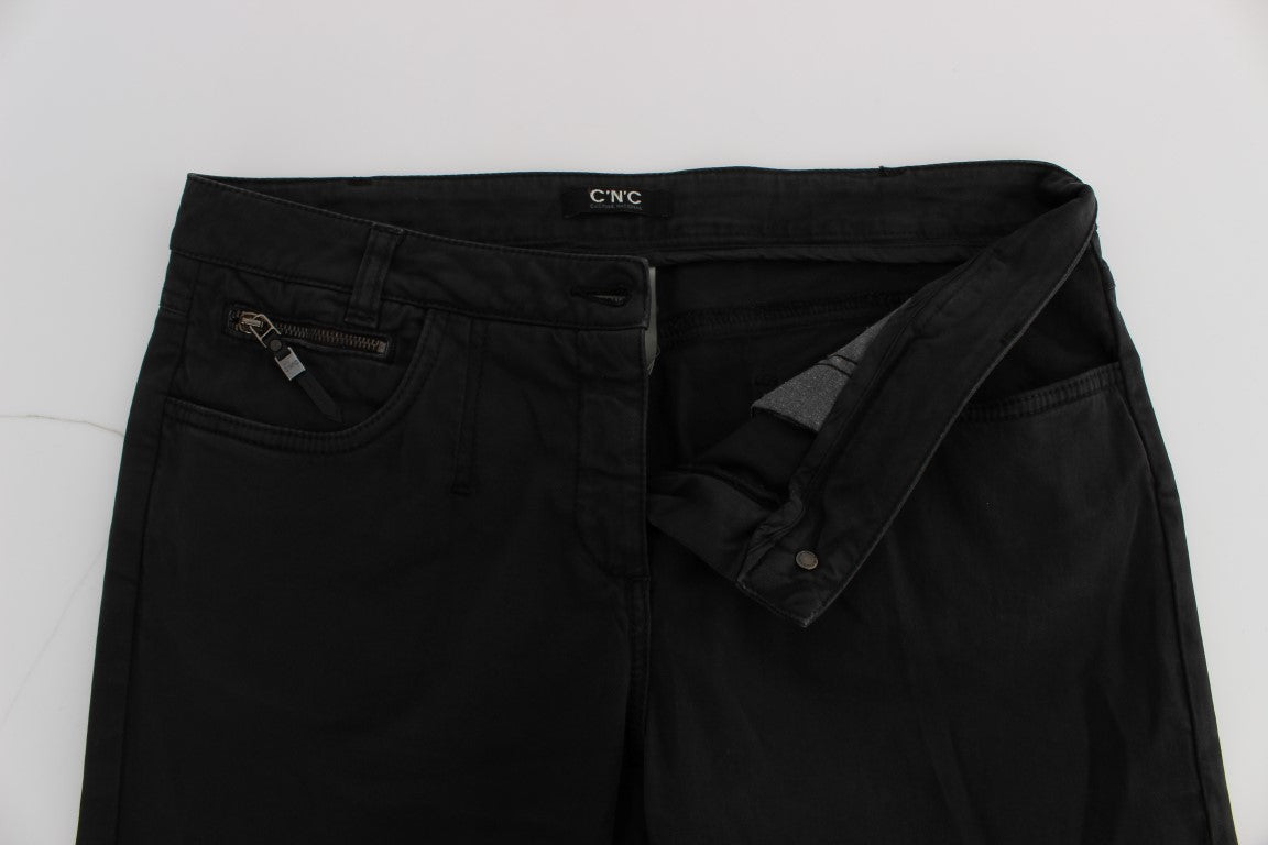 Jean en denim noir coupe classique Costume National Chic