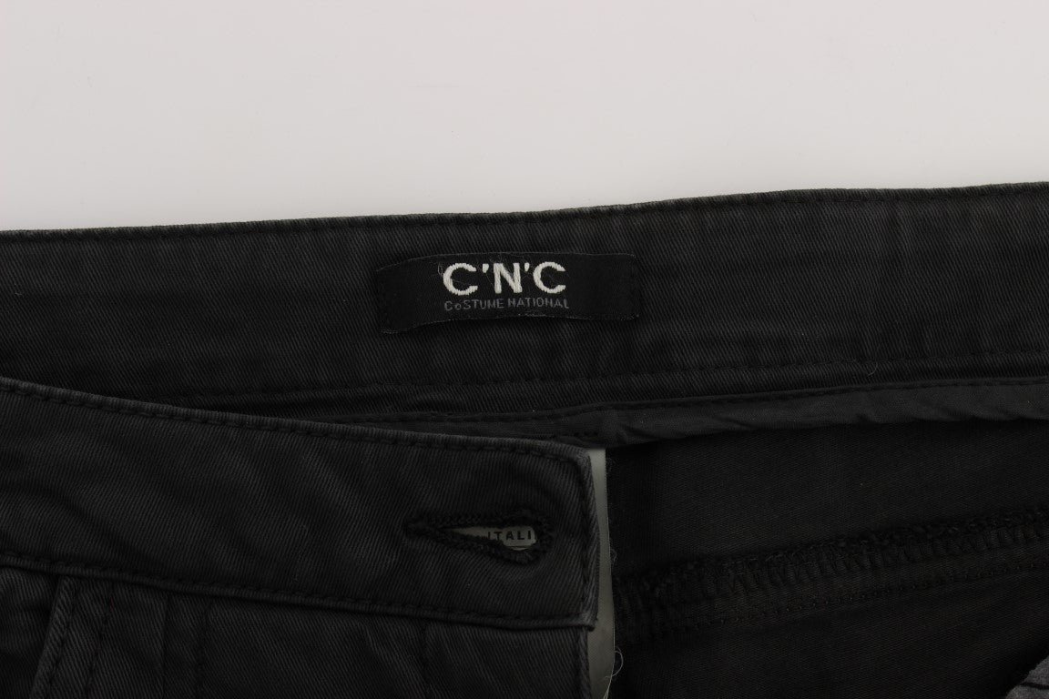 Jean en denim noir coupe classique Costume National Chic