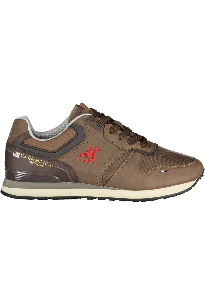 US GRAND MEN&#39;S SPORTS FOOTWEAR BROWN