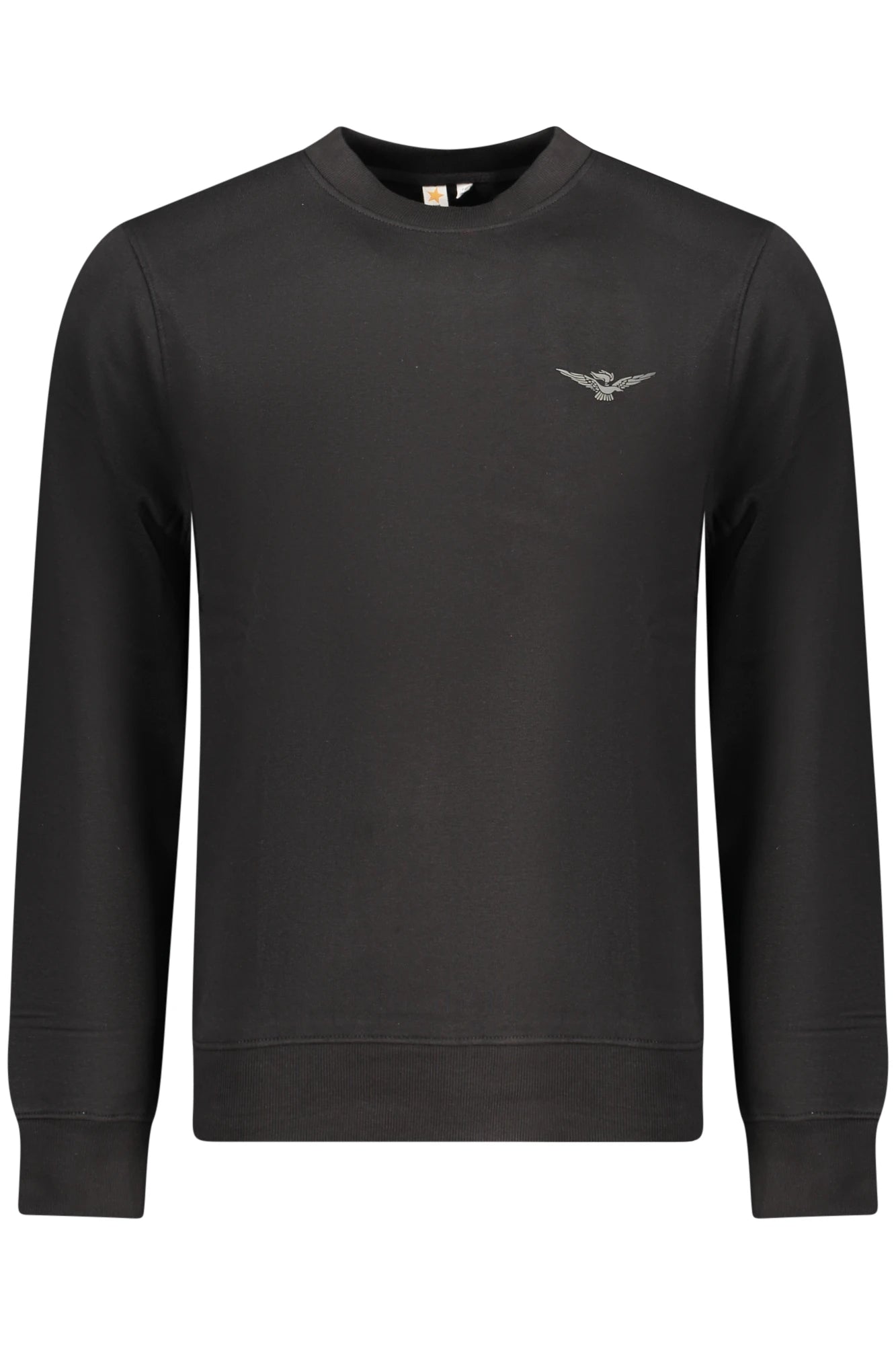 MILITARY ACADEMY MEN&#39;S BLACK ZIP-UP SWEATSHIRT