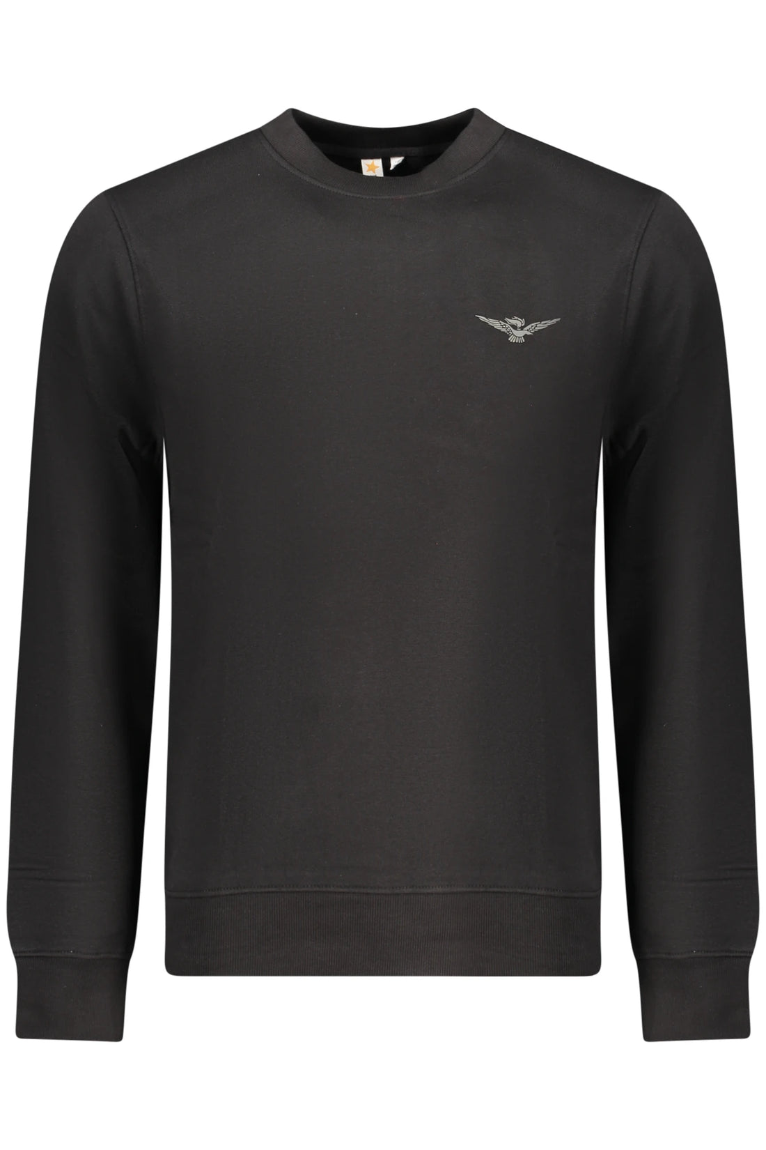 MILITARY ACADEMY MEN&#39;S BLACK ZIP-UP SWEATSHIRT