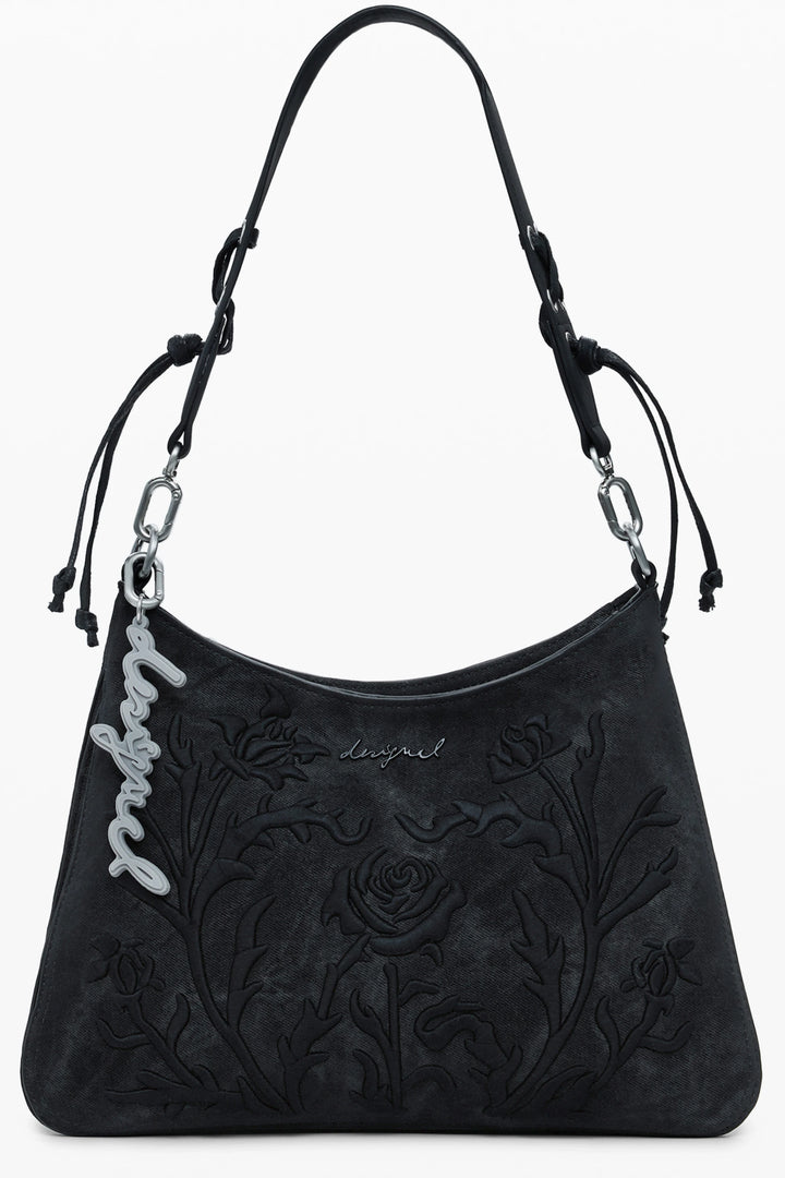 DESIGUAL WOMEN&#39;S BLACK BAG