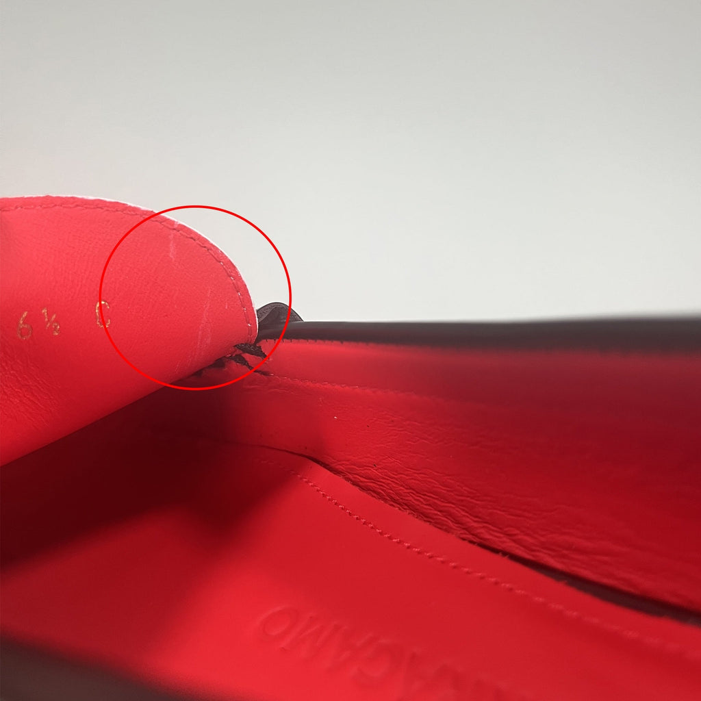 Salvatore Ferragamo Irina Leather Loafers - WOMEN SHOES - SALVATORE FERRAGAMO - Tluxy New