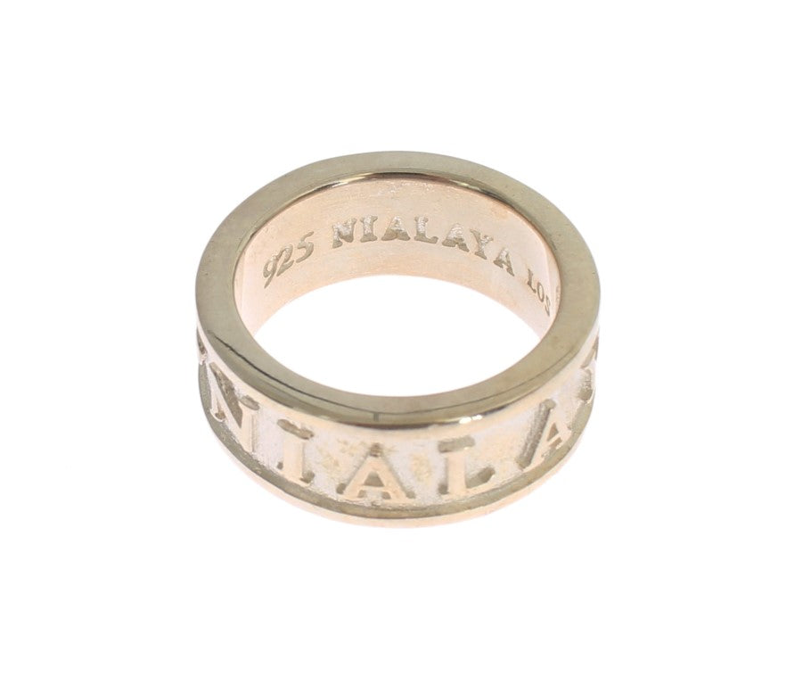 Bague Nialaya en argent sterling pour homme