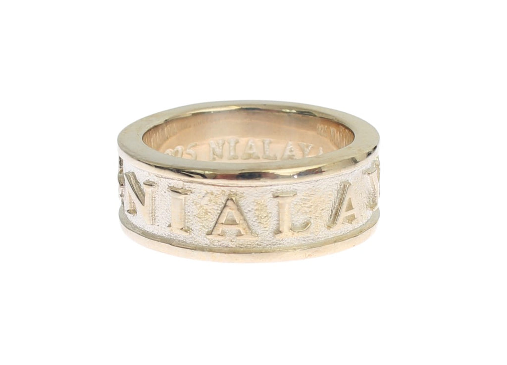 Bague Nialaya en argent sterling pour homme
