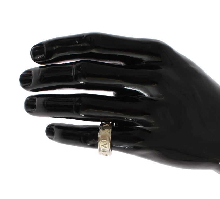 Bague Nialaya en argent sterling pour homme
