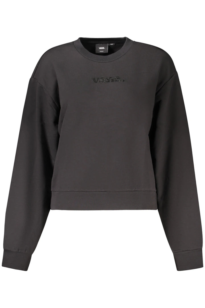 VANS WOMEN&#39;S ZIP-UP SWEATSHIRT BLACK