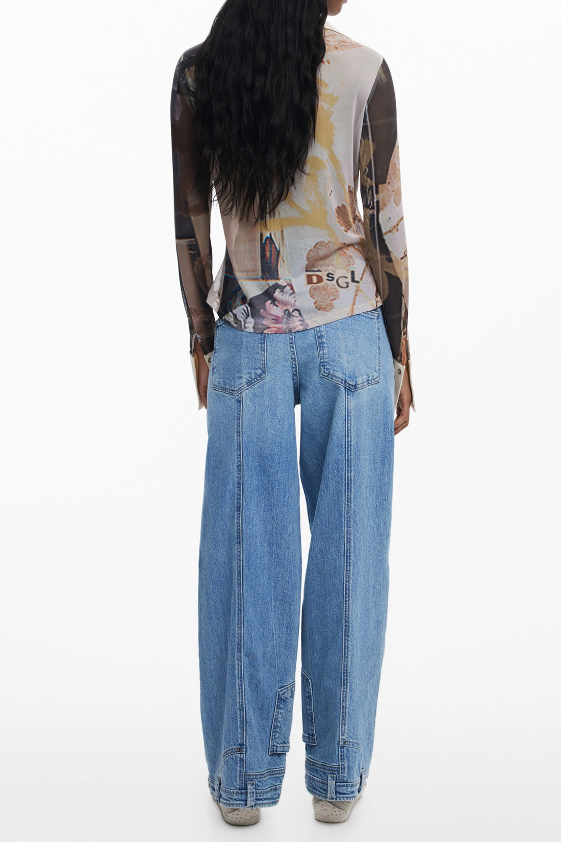 DESIGUAL WOMEN&#39;S LONG-SLEEVED SHIRT