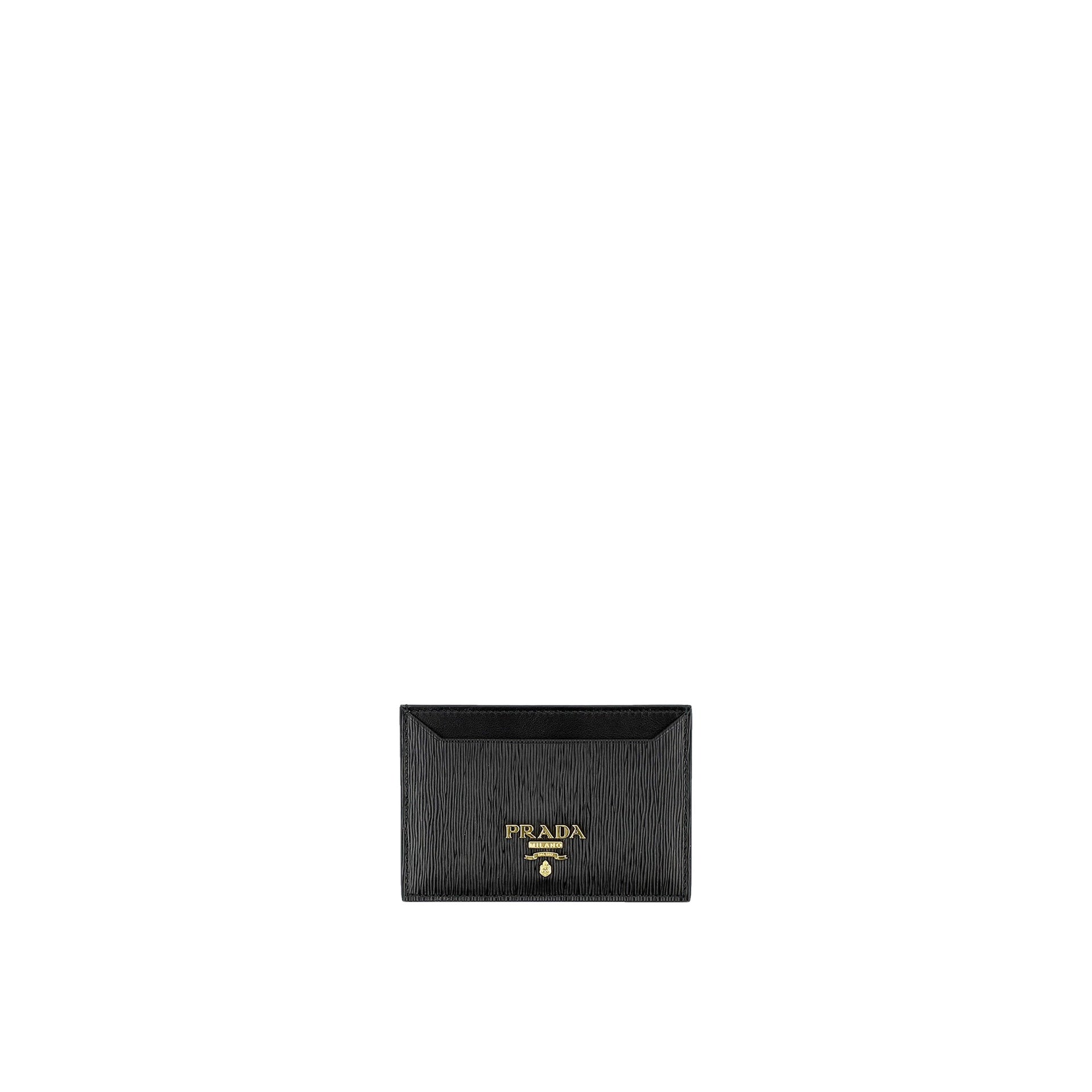 Prada Leather Logo Wallet