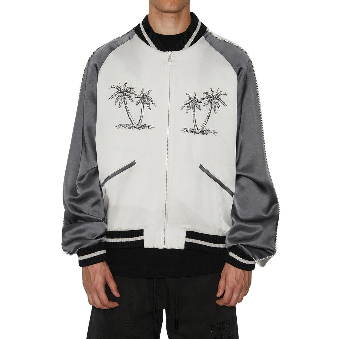 Palm Angels Palms Souvenir Bomber Jacket