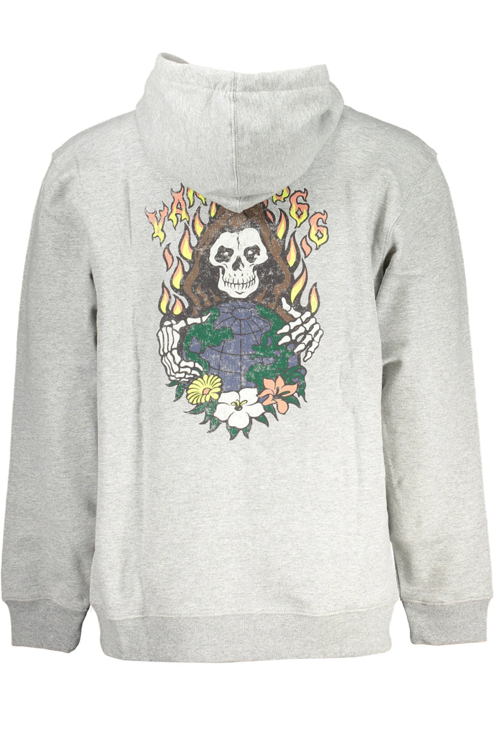 VANS GRAY MEN&#39;S ZIPLESS SWEATSHIRT