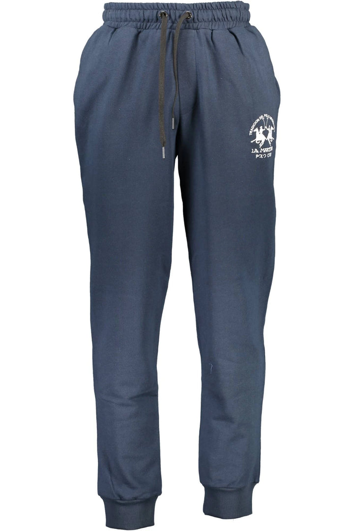 LA MARTINA BLUE MEN&#39;S TROUSERS