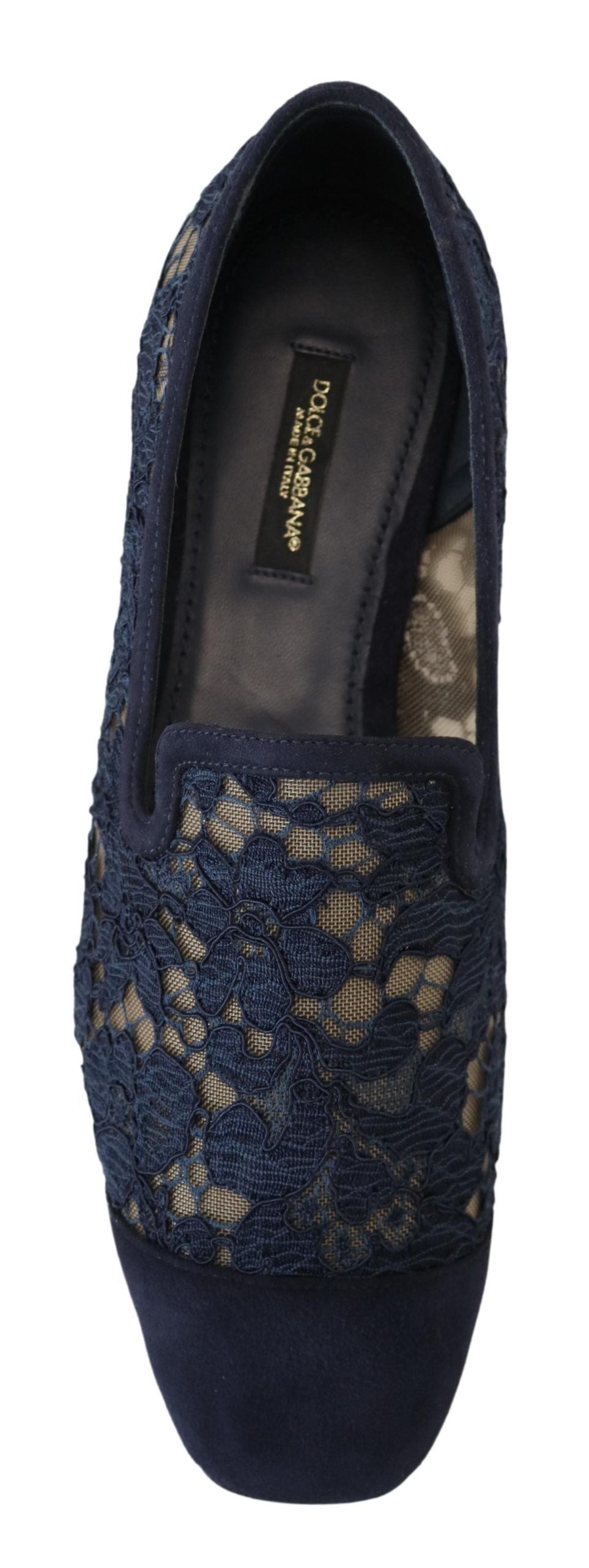 Dolce &amp; Gabbana Elegante blaue Loafer Flats - Sommer-Chic