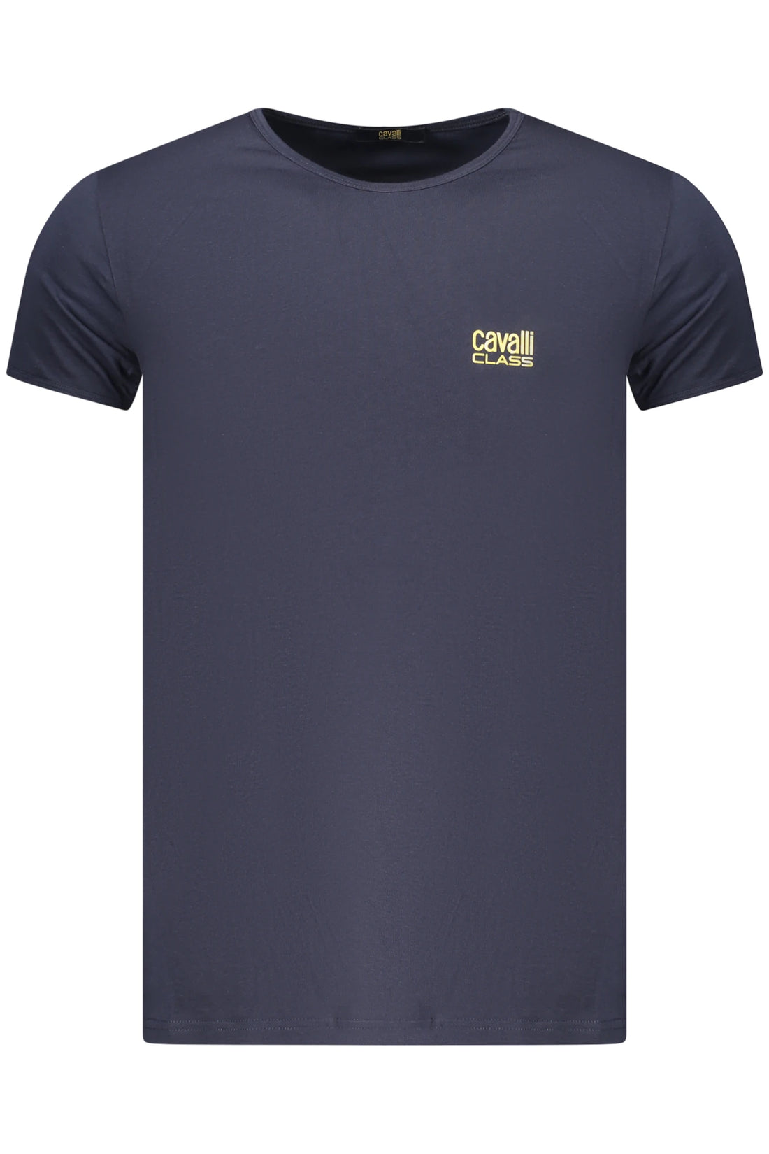CAVALLI CLASS MEN&#39;S SHORT-SLEEVE T-SHIRT BLUE