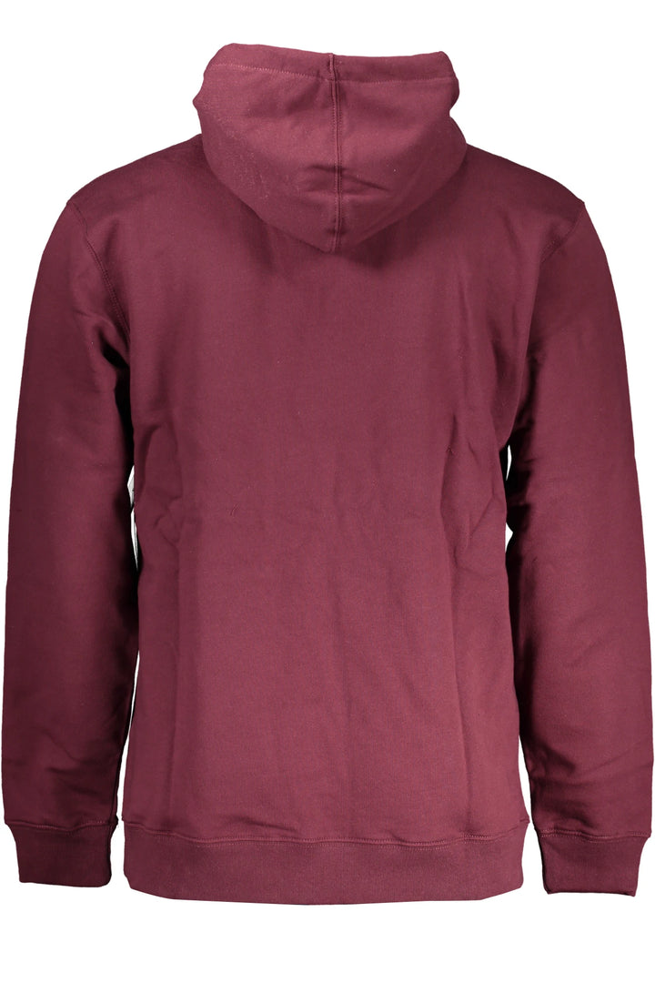 VANS RED MEN&#39;S ZIPLESS SWEATSHIRT