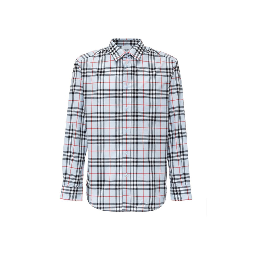 Burberry Checked Cotton Shirt