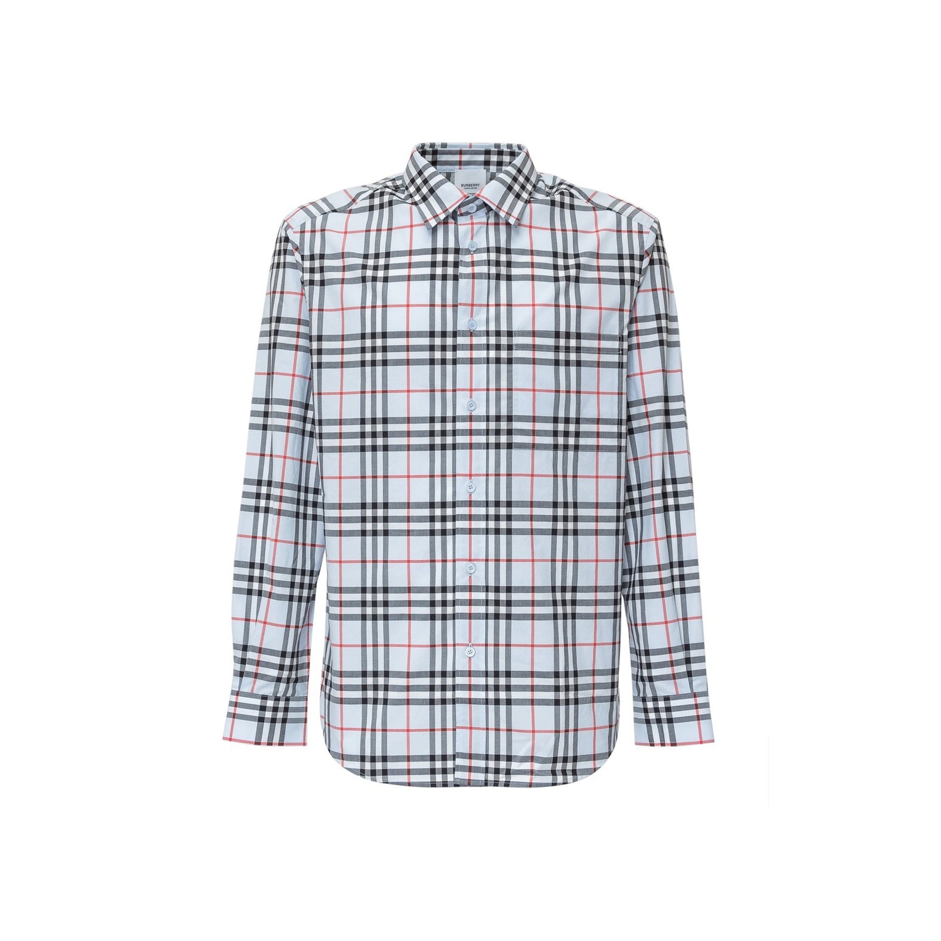 Burberry Checked Cotton Shirt