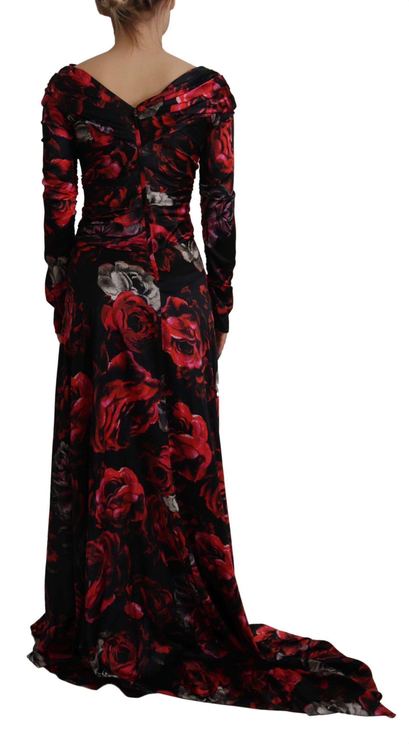 Robe fourreau trapèze florale élégante Dolce &amp; Gabbana