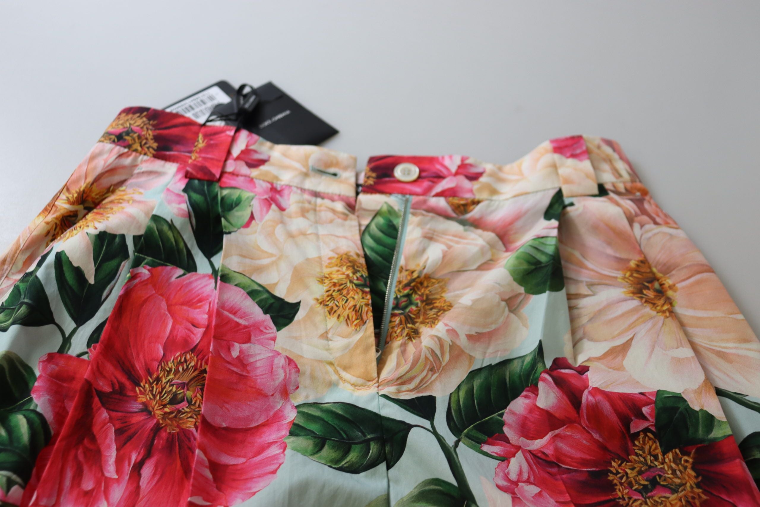 Dolce &amp; Gabbana – Exquisite Hose mit hoher Taille aus Seide
