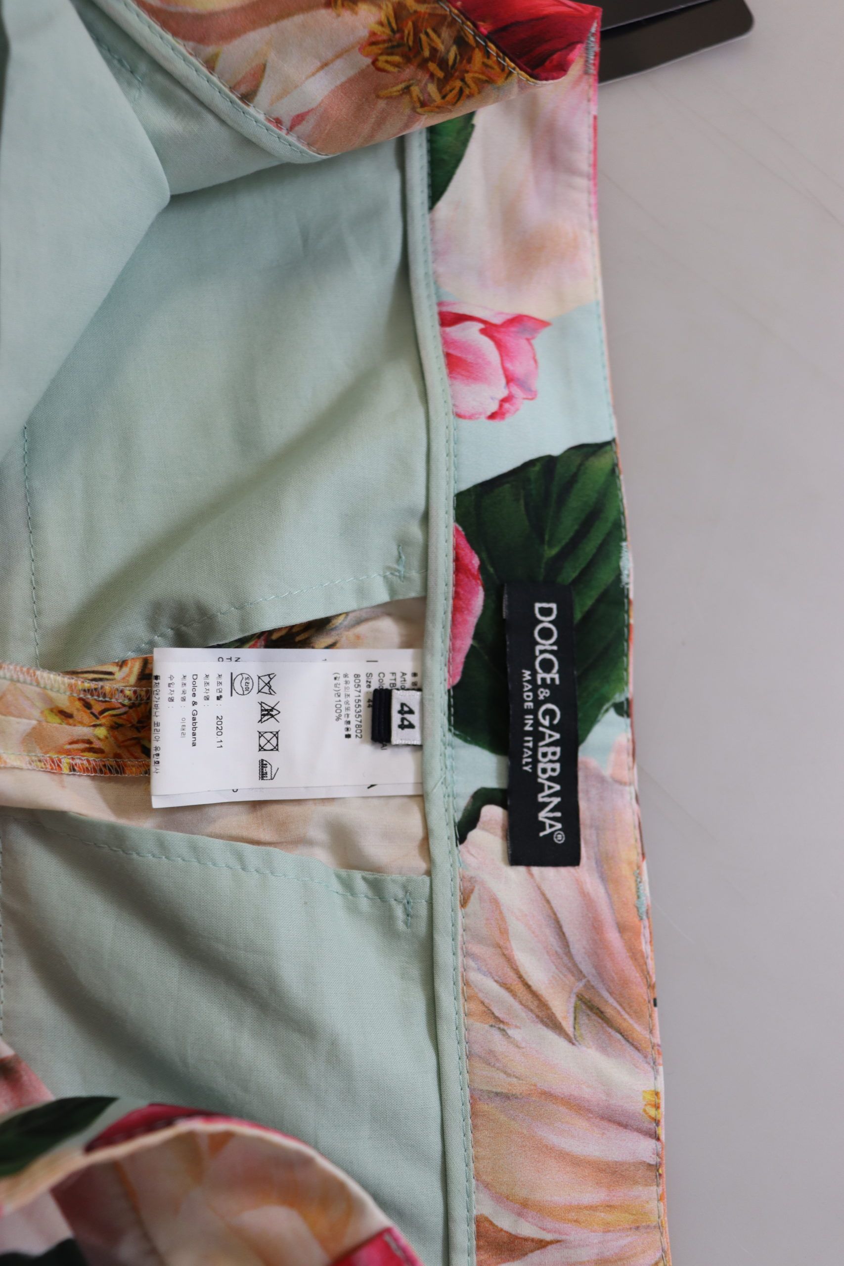 Dolce &amp; Gabbana – Exquisite Hose mit hoher Taille aus Seide