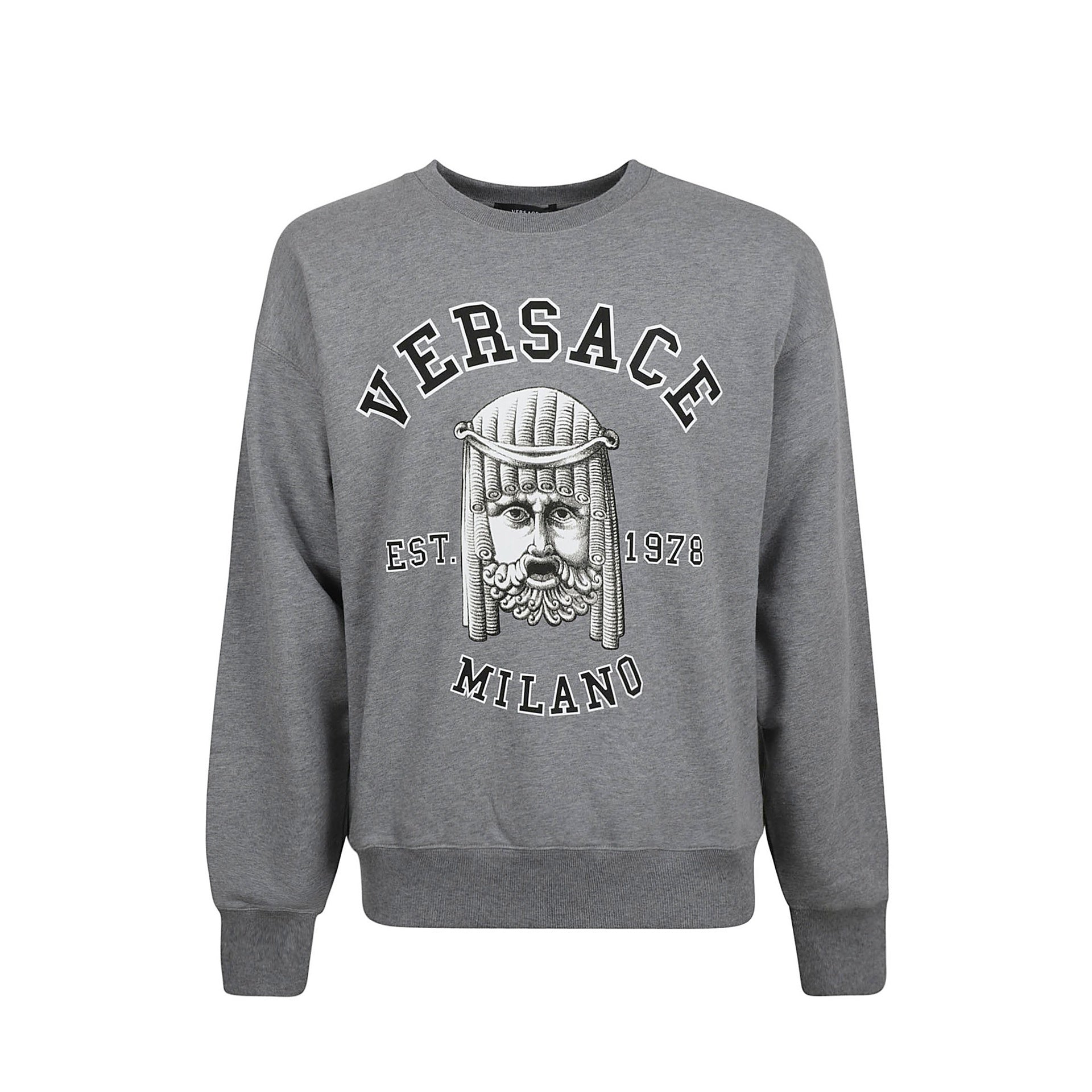 Versace Cotton Crewneck Sweatshirt