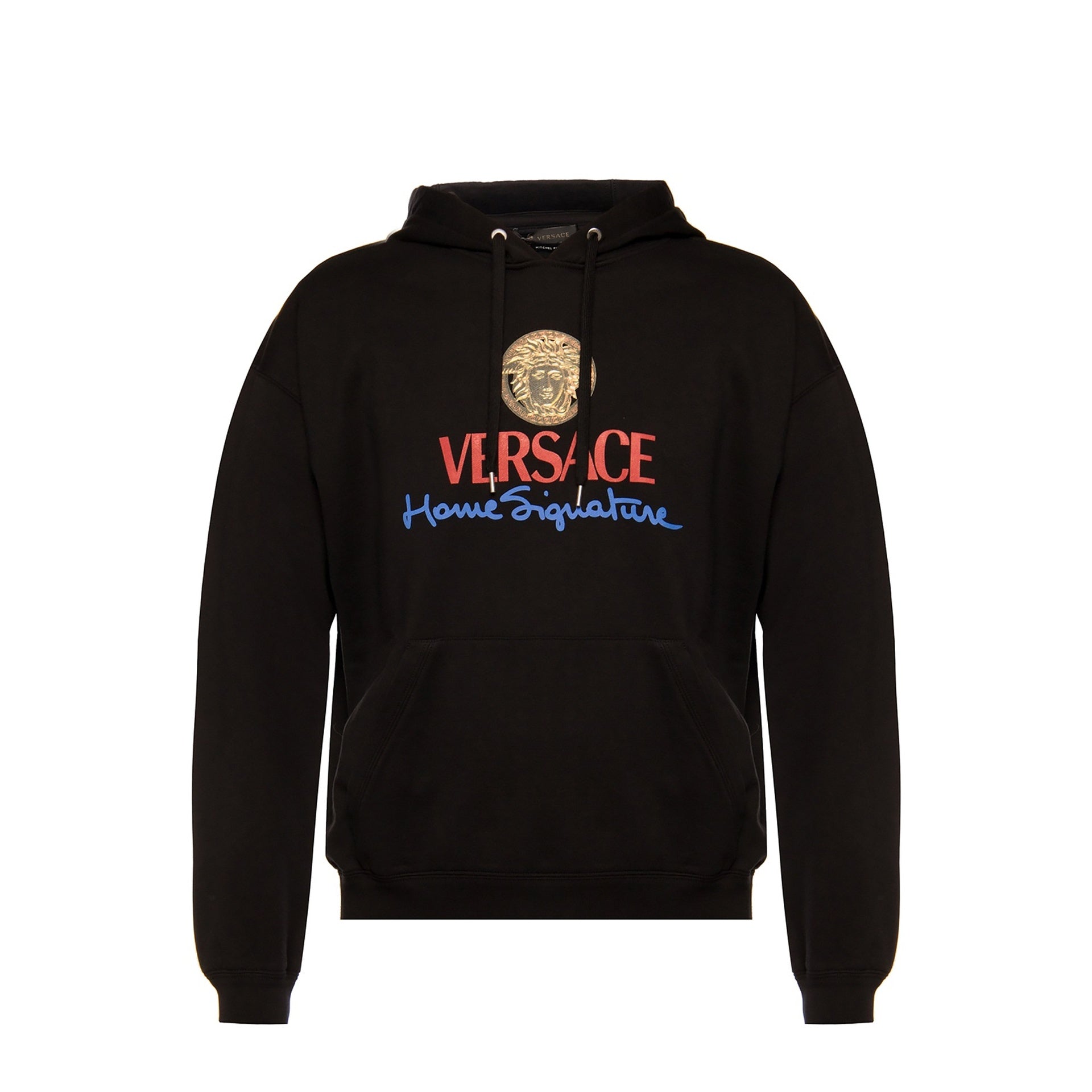 Versace Logo Hooded Sweatshirt