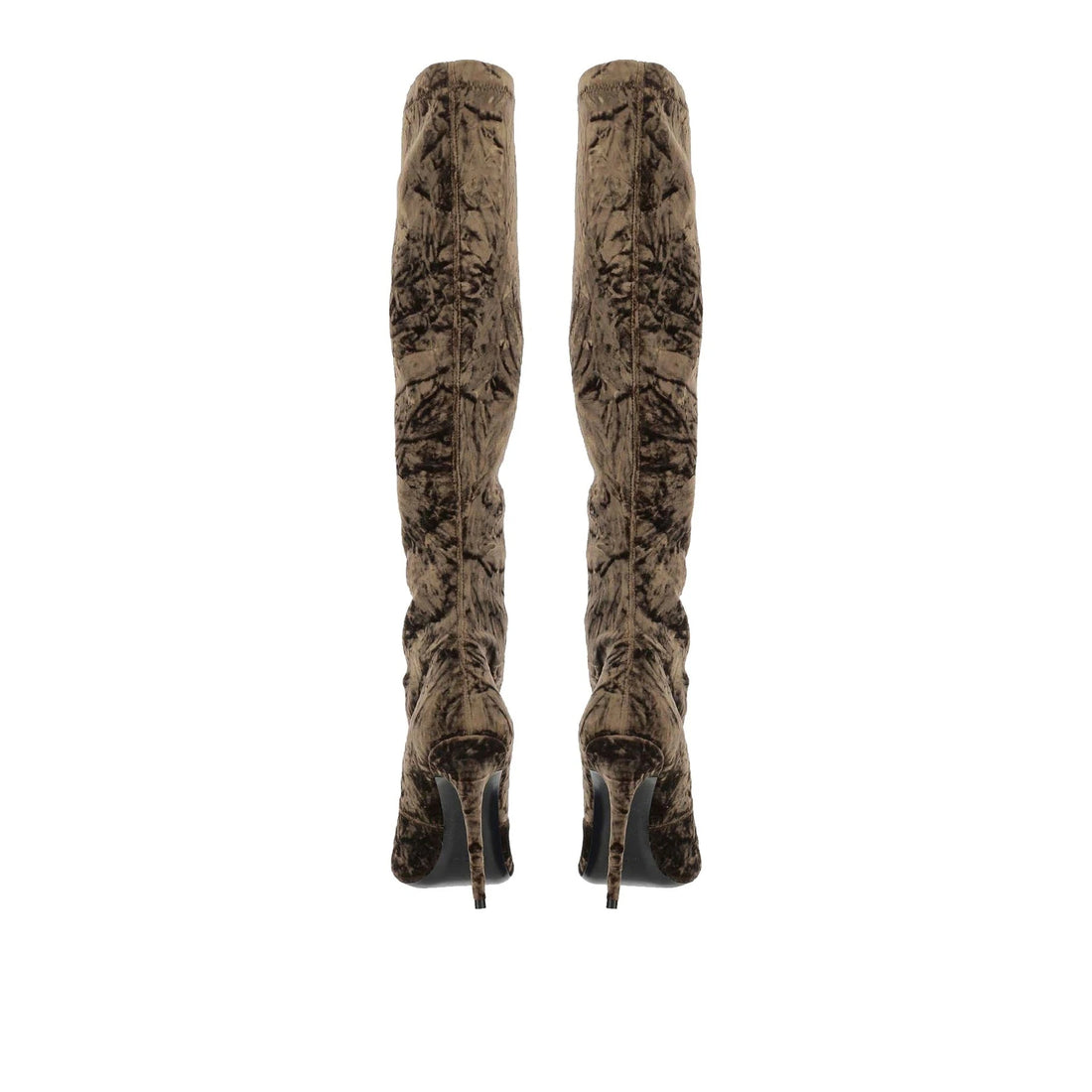 Saint Laurent Talia Velvet Boots