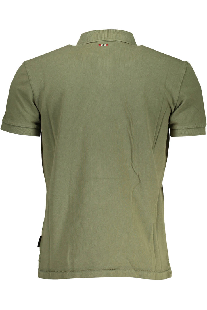 NAPAPIJRI POLO SHORT SLEEVES MEN GREEN