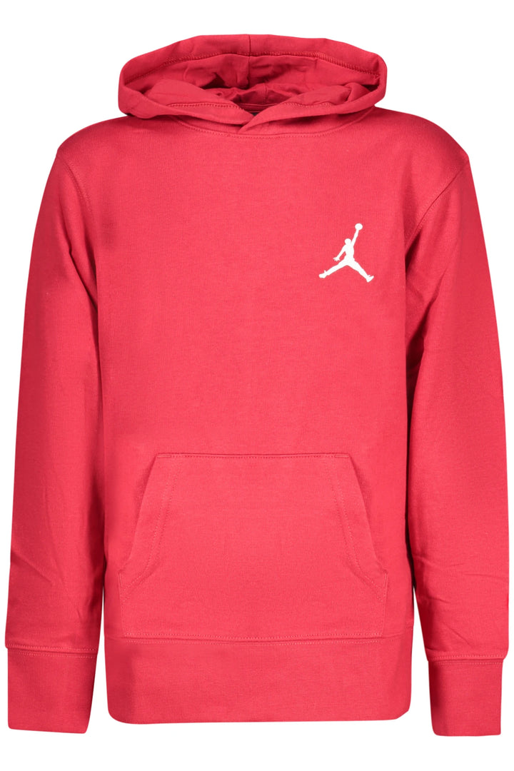 JORDAN RED ZIP-UP SWEATSHIRT FOR KIDS