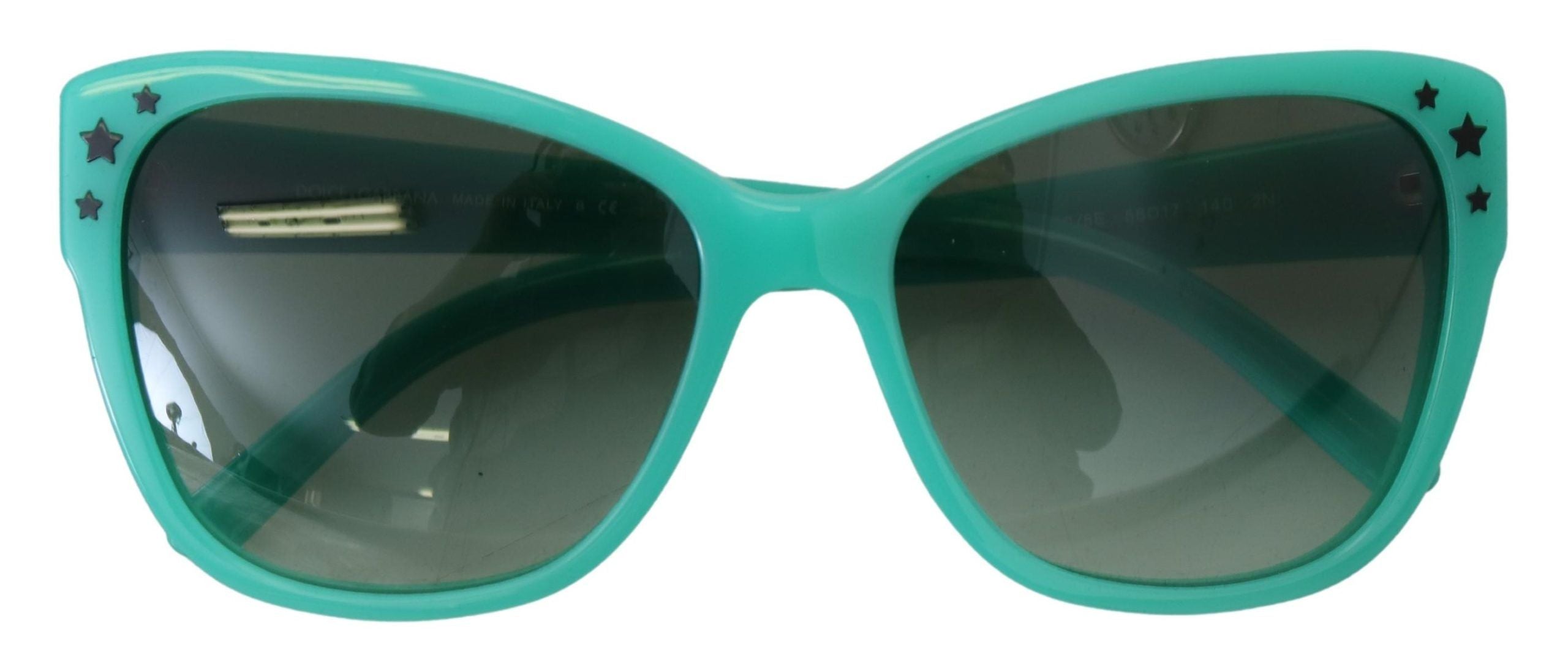 Dolce &amp; Gabbana – Enigmatic – Eckige Sonnenbrille mit Sternenmuster