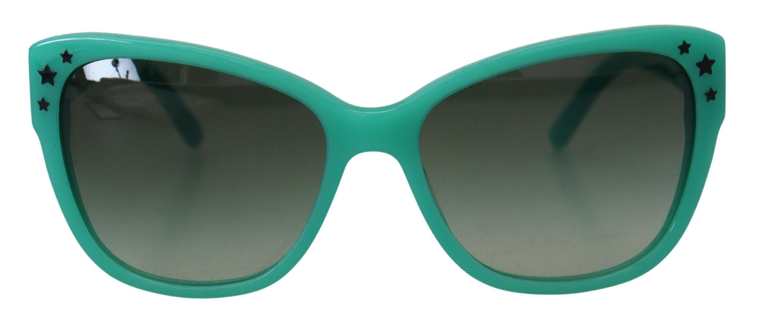 Dolce &amp; Gabbana – Enigmatic – Eckige Sonnenbrille mit Sternenmuster