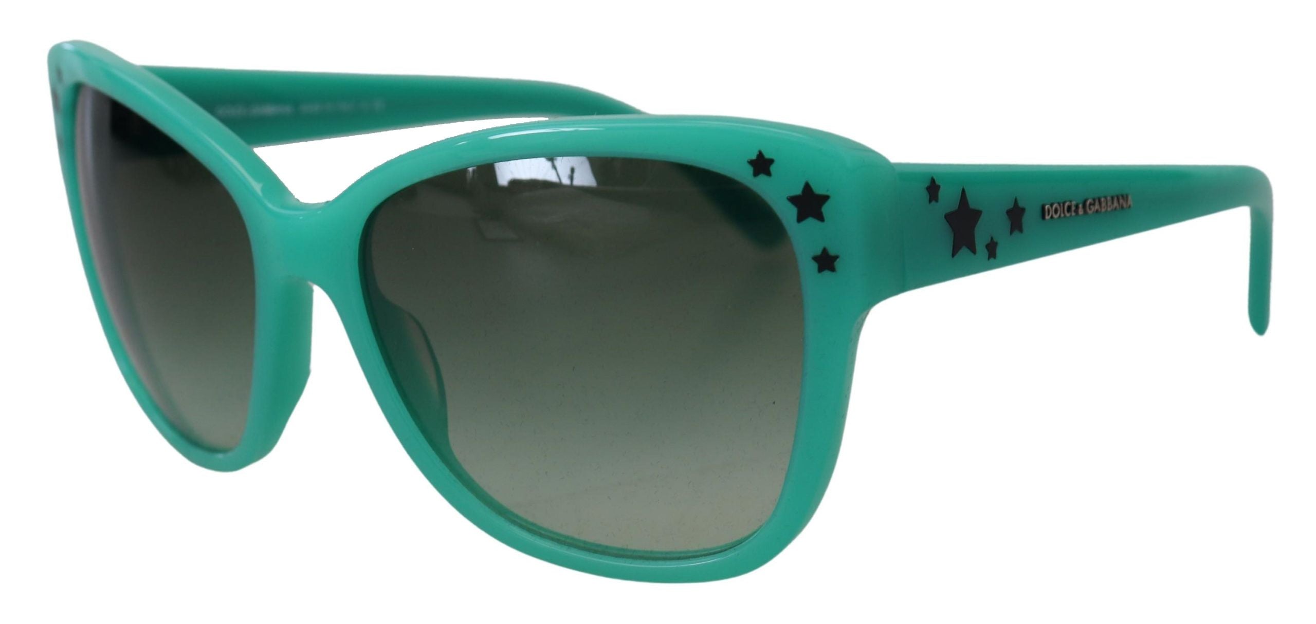 Dolce &amp; Gabbana – Enigmatic – Eckige Sonnenbrille mit Sternenmuster