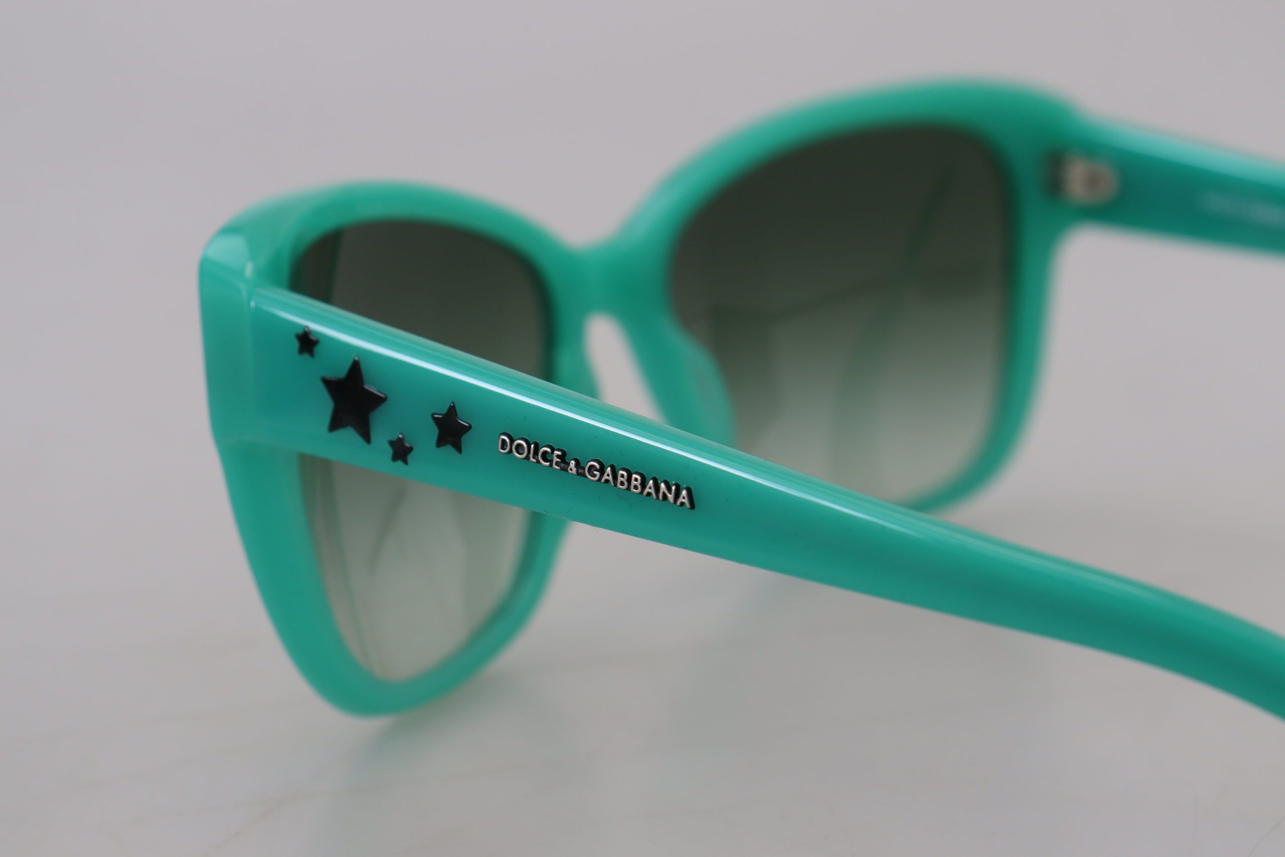 Dolce &amp; Gabbana – Enigmatic – Eckige Sonnenbrille mit Sternenmuster